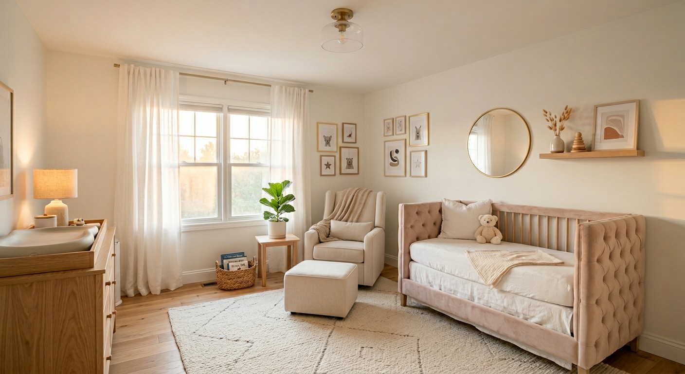 baby girl nursery room ideas - 15 Baby Girl Nursery Room Ideas for Every Budget