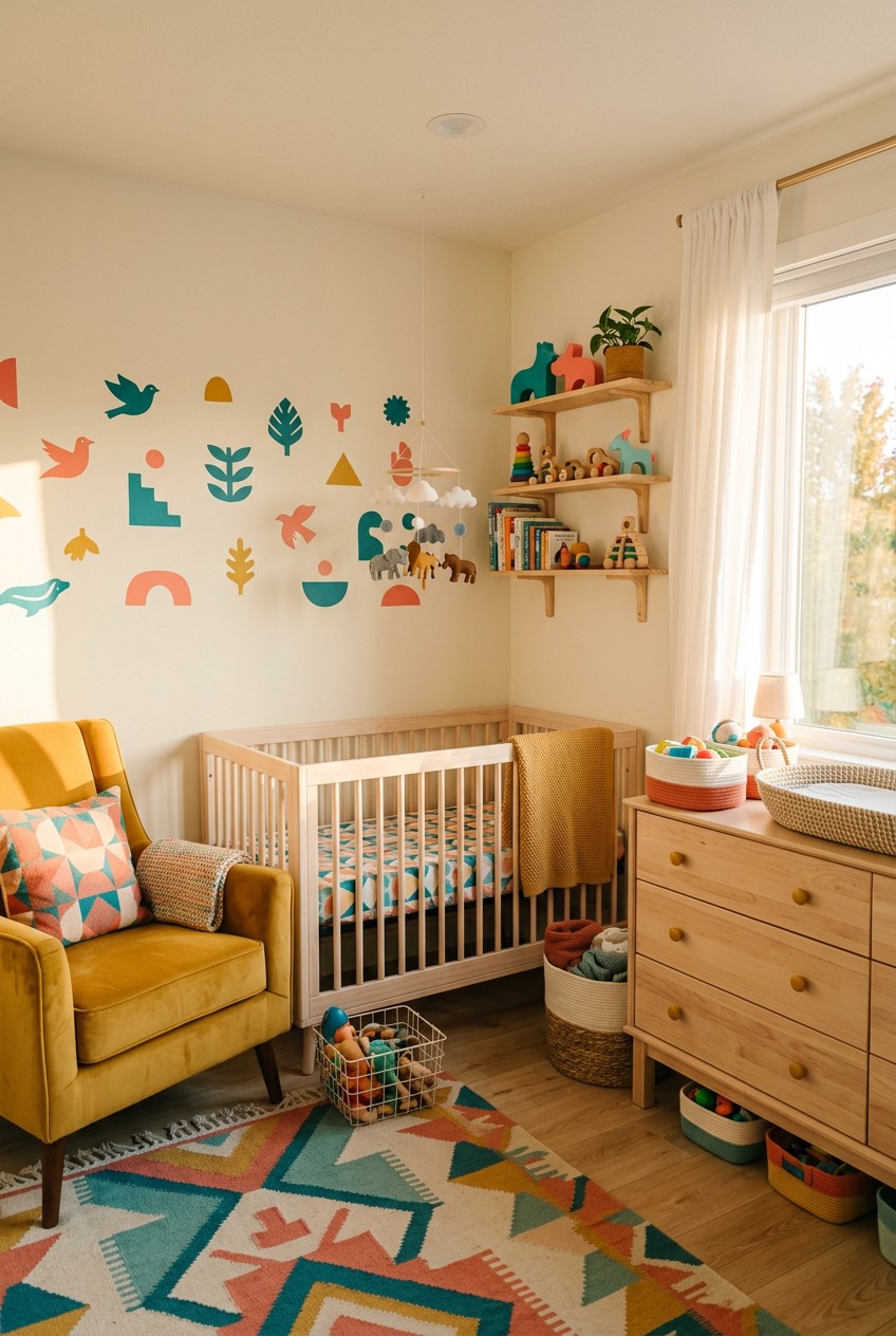 nursery ideas colorful - 18 Nursery Ideas Colorful You Need to See