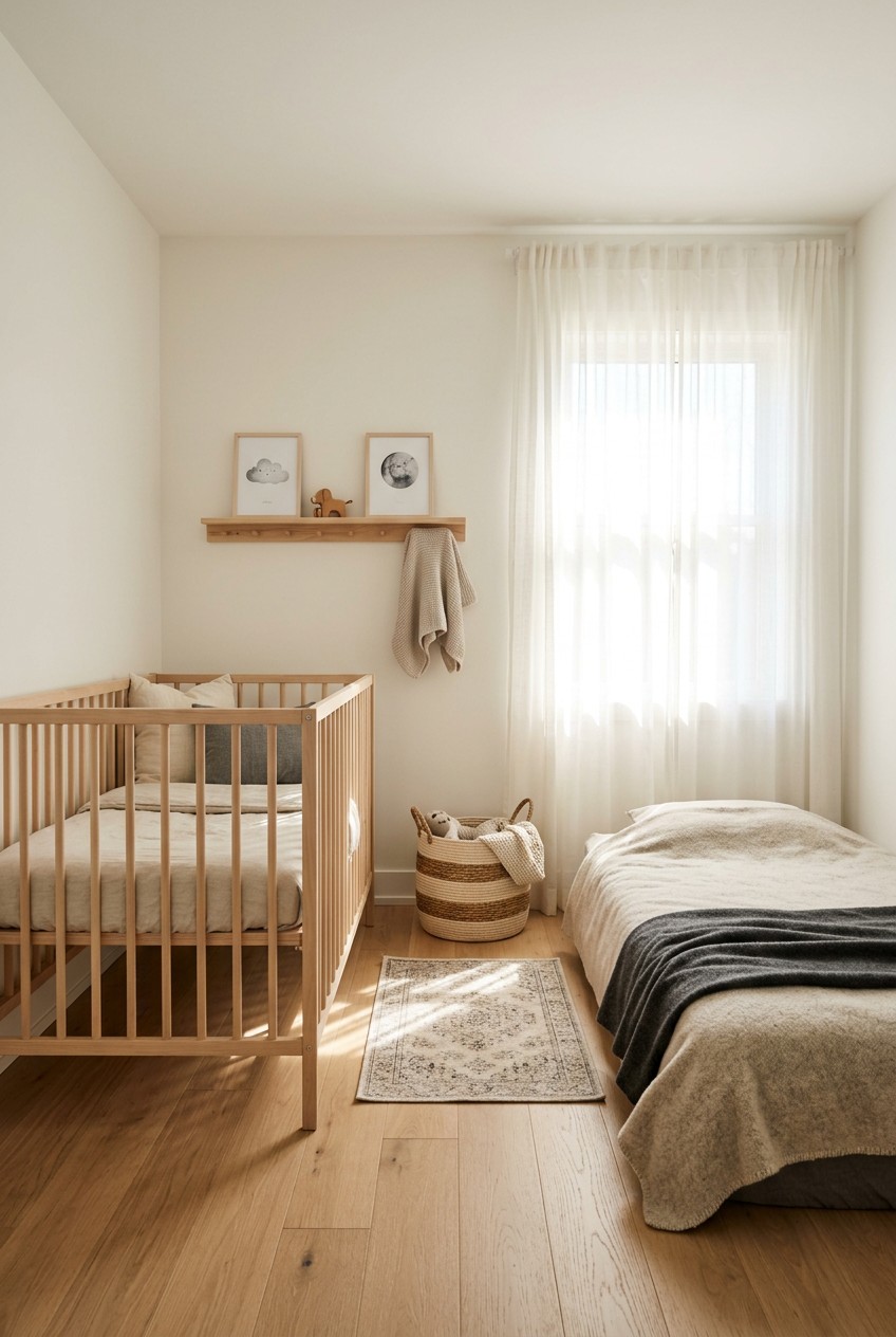 baby and toddler shared room - 15 Baby And Toddler Shared Room That Actually Work
