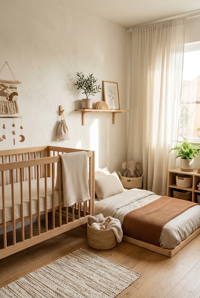 toddler and baby shared room - 20 Toddler And Baby Shared Room That Actually Work