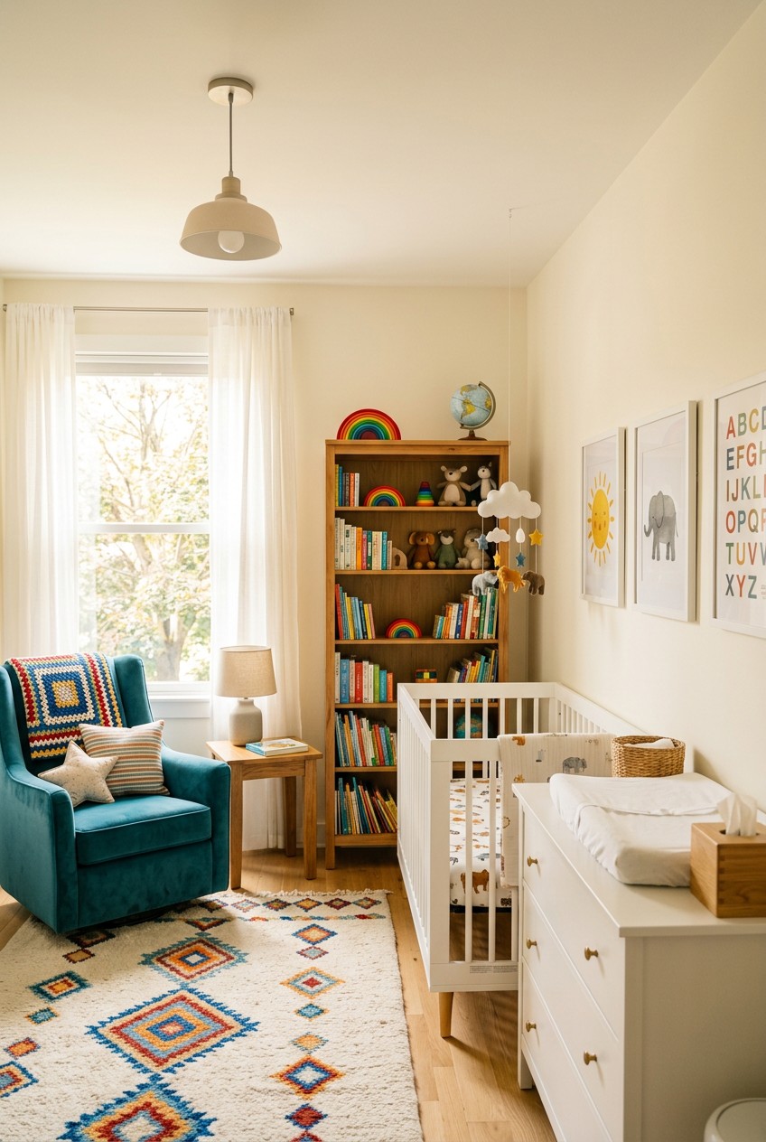 colorful toddler room - 18 Colorful Toddler Room for Every Budget