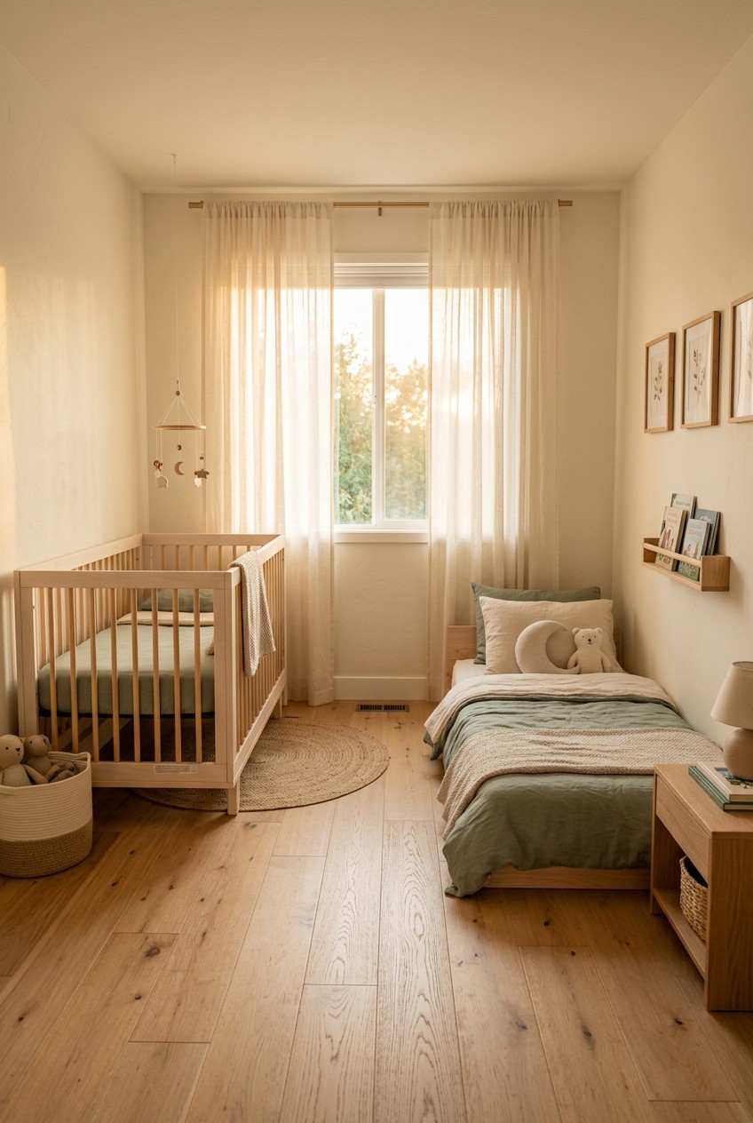 toddler and infant shared room - 15 Toddler And Infant Shared Room for Every Budget