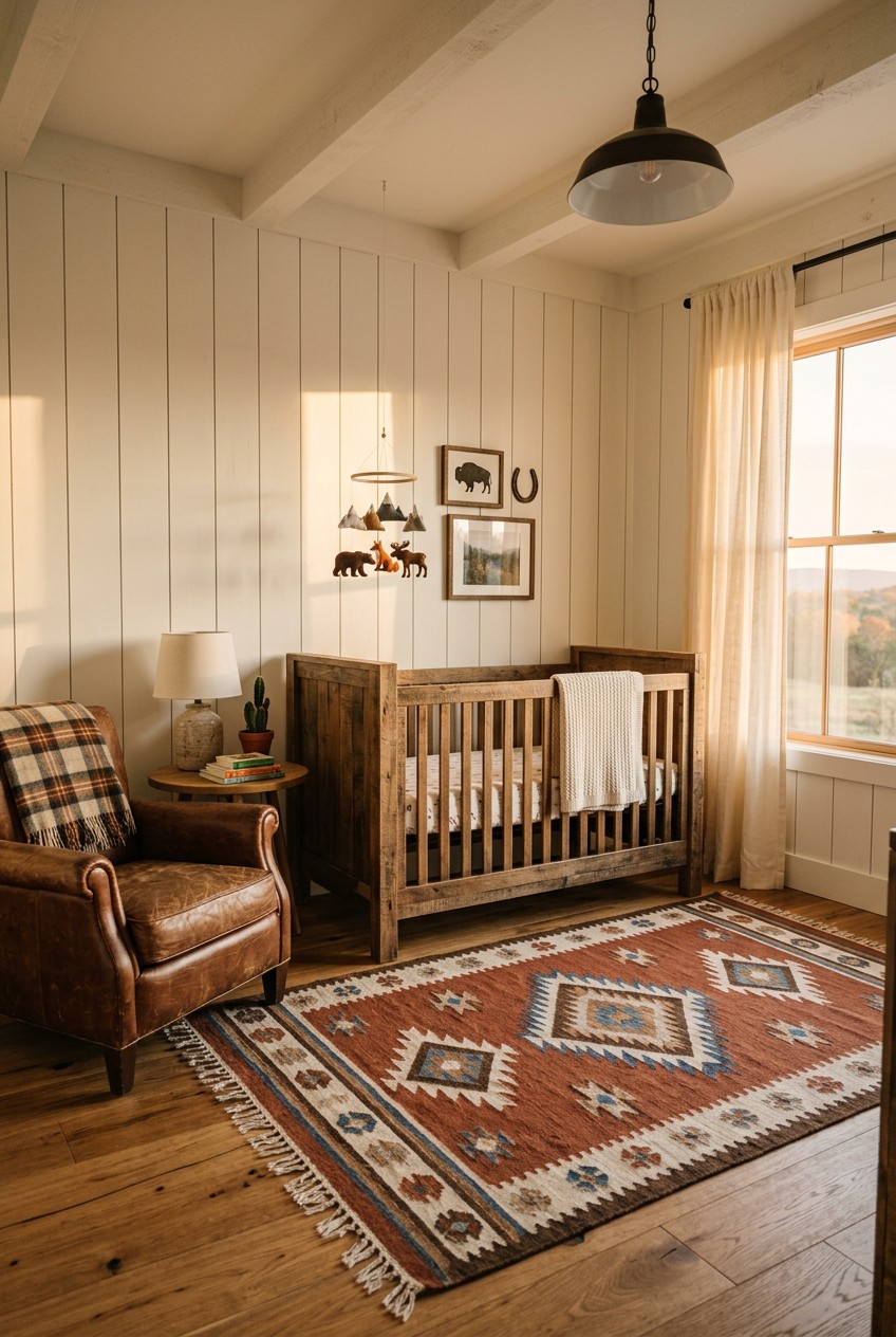 western baby boy nursery - 16 Western Baby Boy Nursery Worth Trying