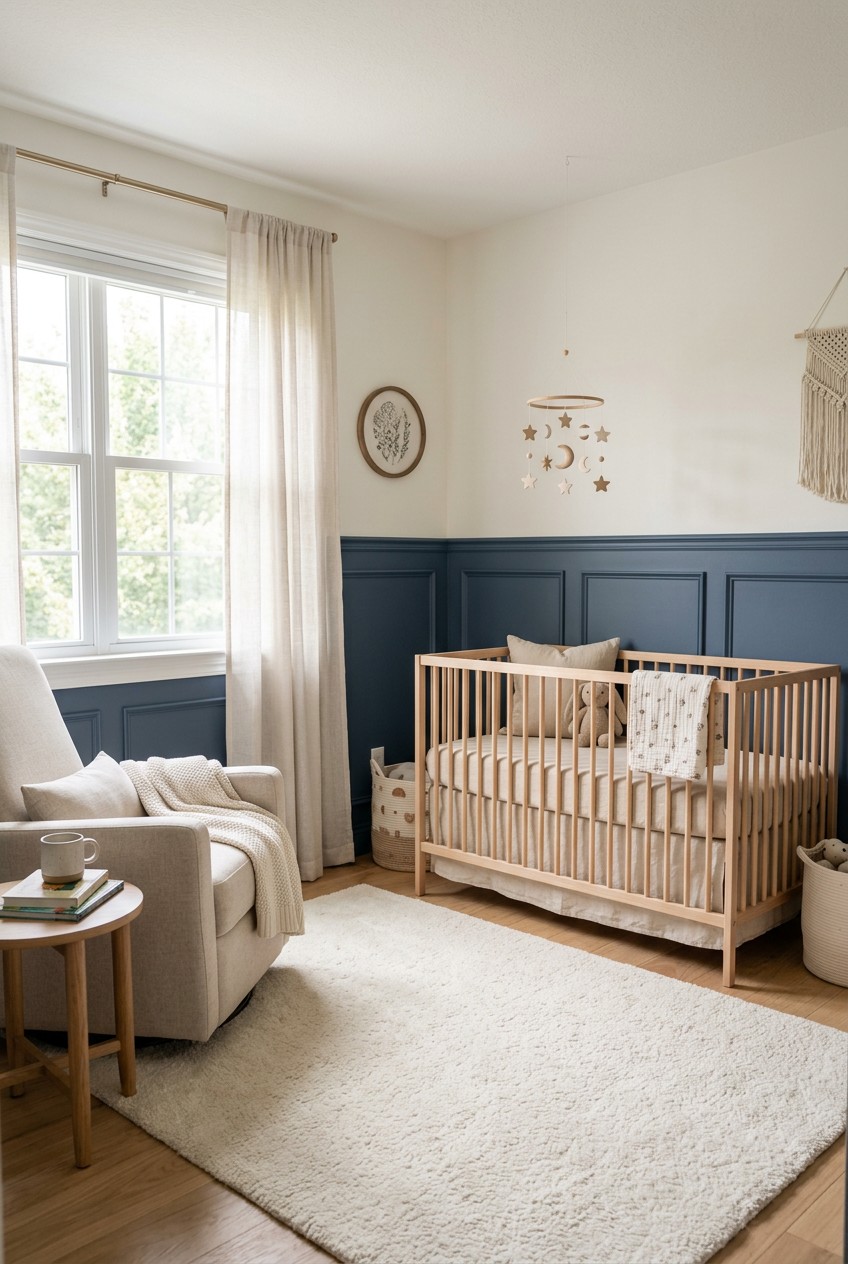 baby boy nursery blue - 18 Baby Boy Nursery Blue Worth Trying