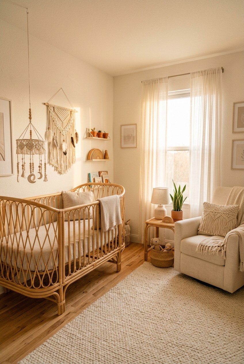 boho toddler girl room - 16 Boho Toddler Girl Room Worth Trying