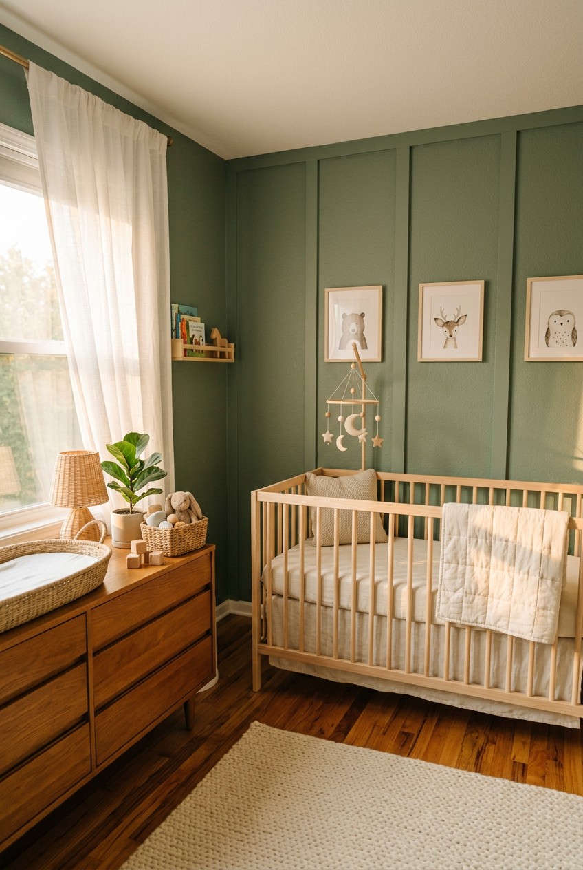 baby boy nursery green - 17 Baby Boy Nursery Green That Actually Work