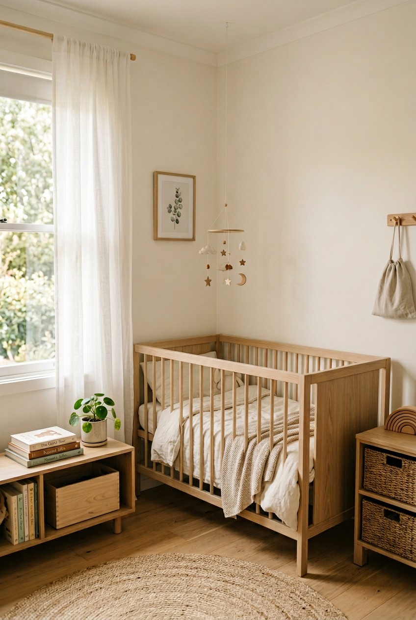 small space nursery - 18 Small Space Nursery for Every Budget