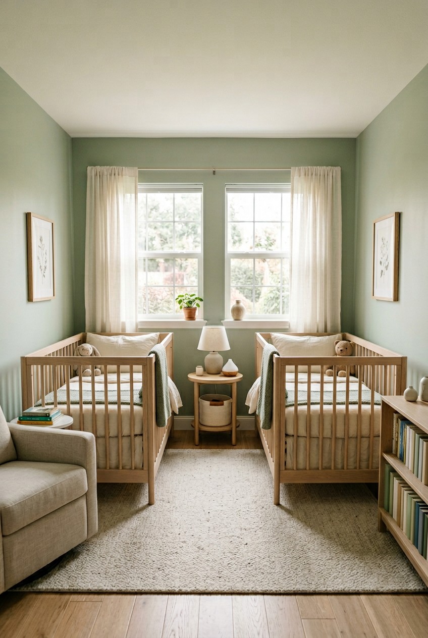 twin babies nursery - 16 Twin Babies Nursery That Actually Work