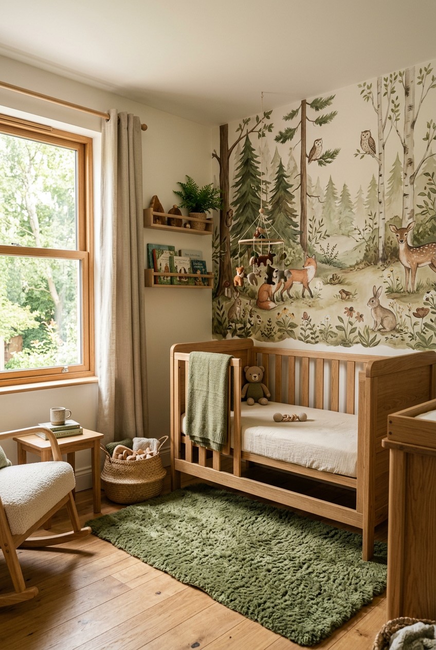nursery ideas woodland - 16 Nursery Ideas Woodland You Need to See