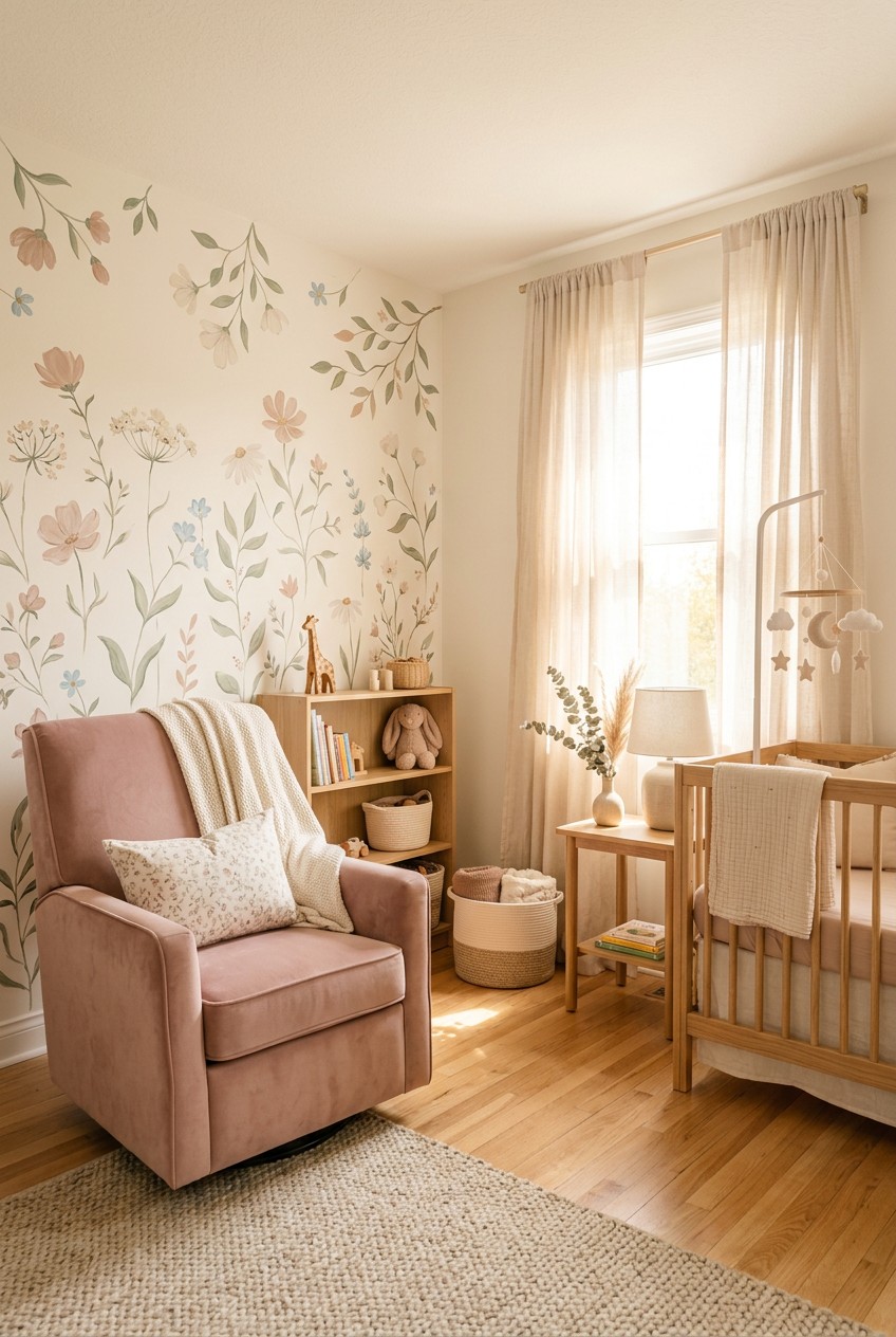 floral nursery ideas - 16 Floral Nursery Ideas That Actually Work