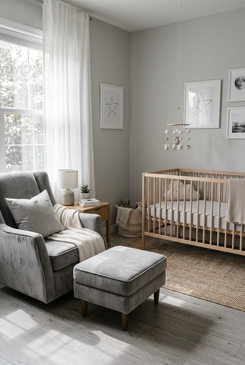 grey nursery ideas - 15 Grey Nursery Ideas for Every Budget
