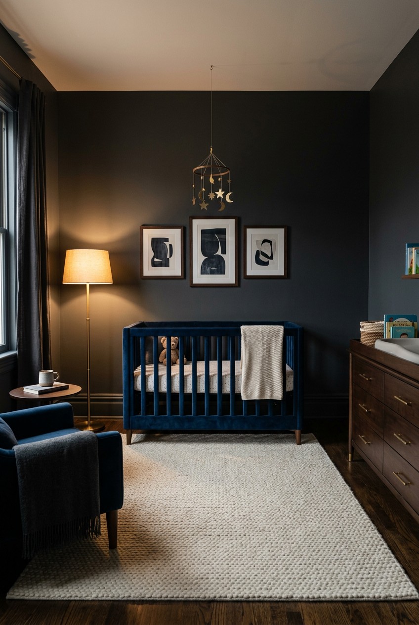 dark nursery ideas - 18 Dark Nursery Ideas Worth Trying