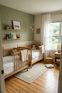 twin boy nursery - 16 Twin Boy Nursery for Every Budget