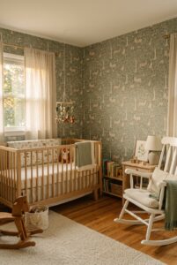 baby boy nursery wallpaper - 20 Baby Boy Nursery Wallpaper You Need to See