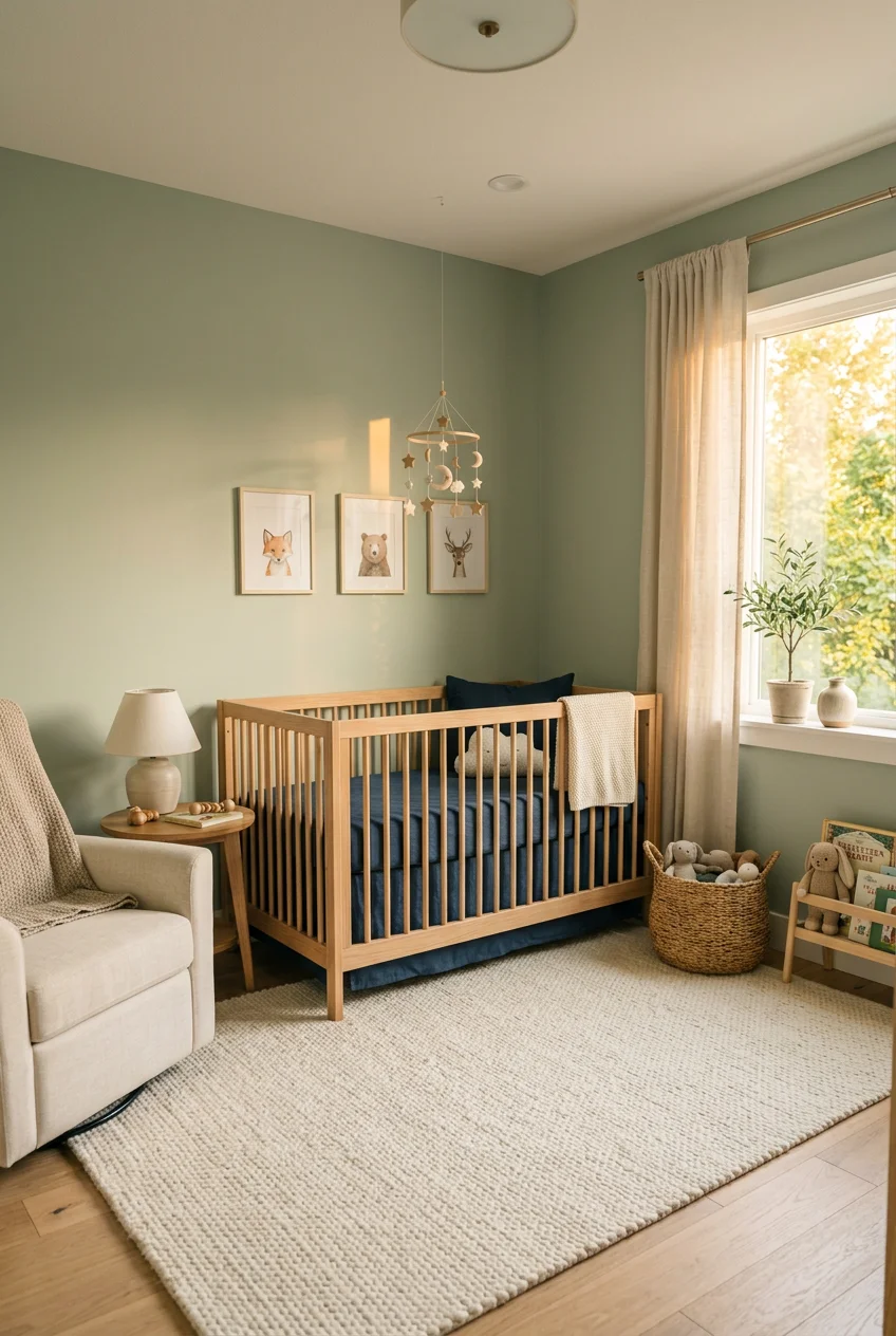 baby boy nursery colors - 19 Baby Boy Nursery Colors That Actually Work