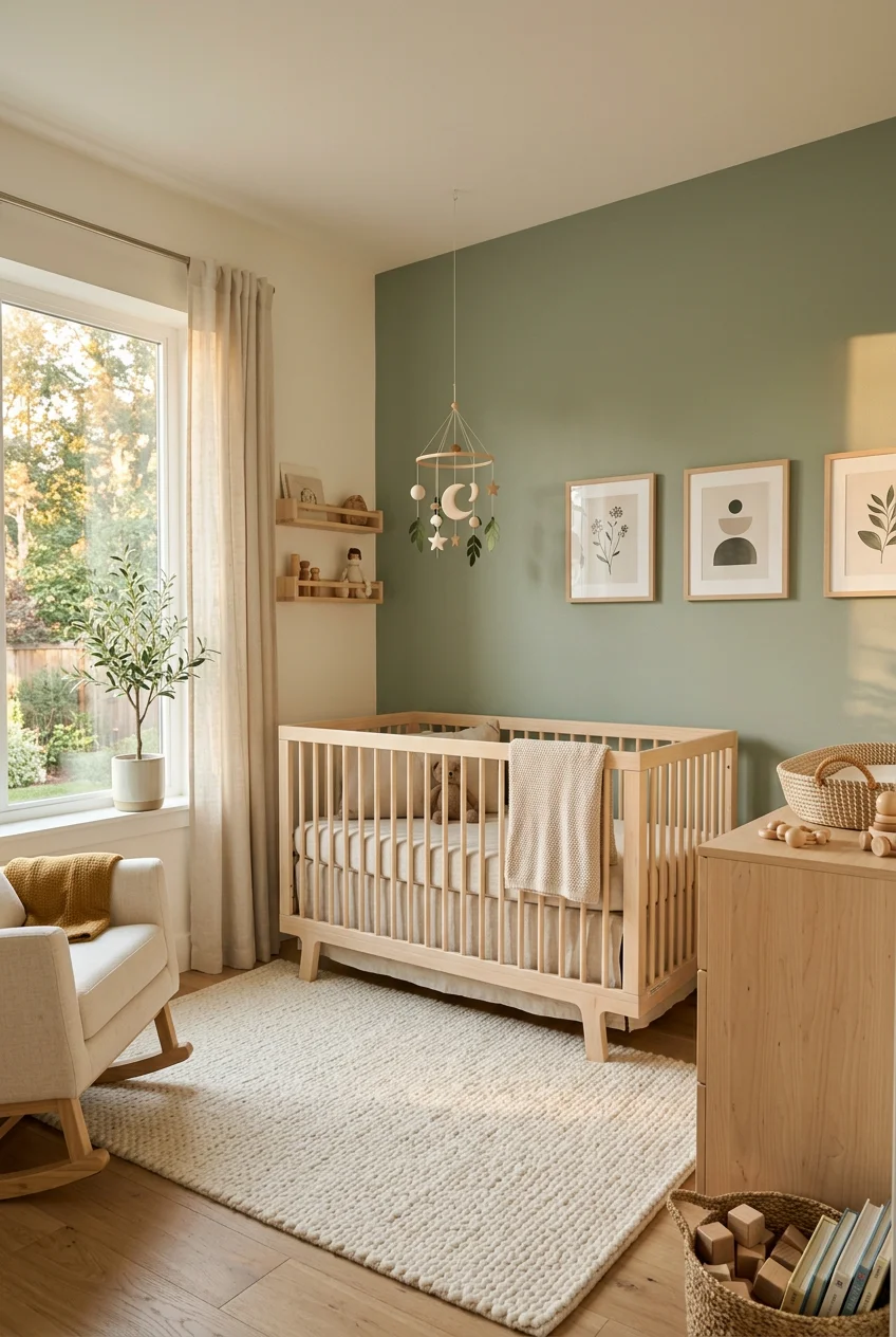 sage green nursery gender neutral - 15 Sage Green Nursery Gender Neutral That Actually Work