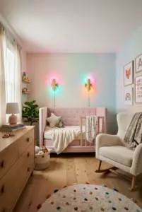 colorful nursery lighting ideas - 17 Colorful Nursery Lighting Ideas Worth Trying